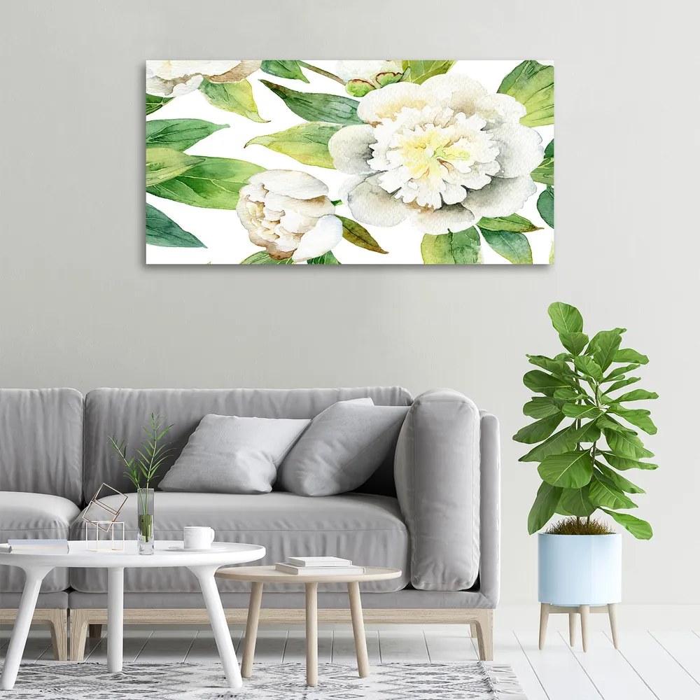 Tablou pe pânză canvas Bujori