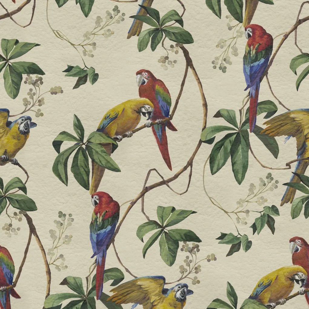 Fototapet, Parrots, Sand, Rebel Walls