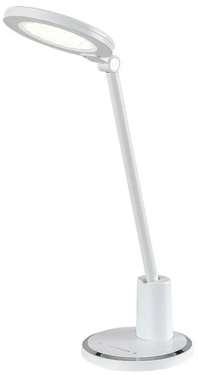 Veioza / Lampa LED de birou reglabila Tekla alba