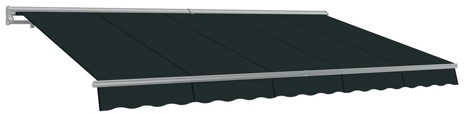 Copertină de terasă gri 395 x 300 cm Garden Point