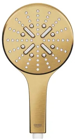 Para de dus Grohe Rainshower SmartActive 3 functii auriu periat Cool Sunrise