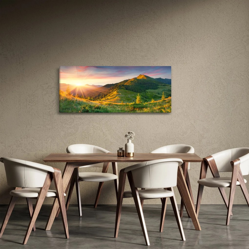 Tablou - Peisaj de vară (120x50 cm)