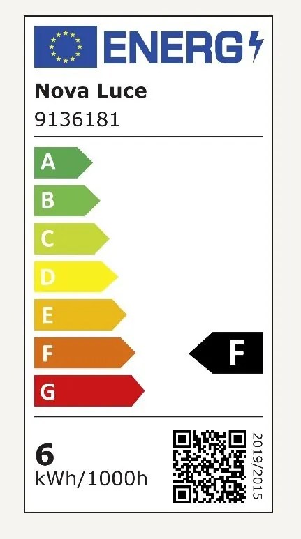 Aplica LED ambientala design modern minimalist EPIC alba