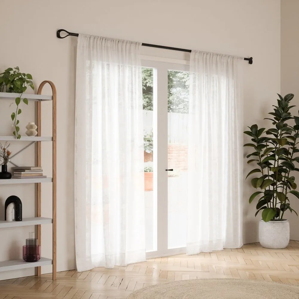 Galerie de perdea 107 - 305 cm extensibilă din oțel Loop – Umbra