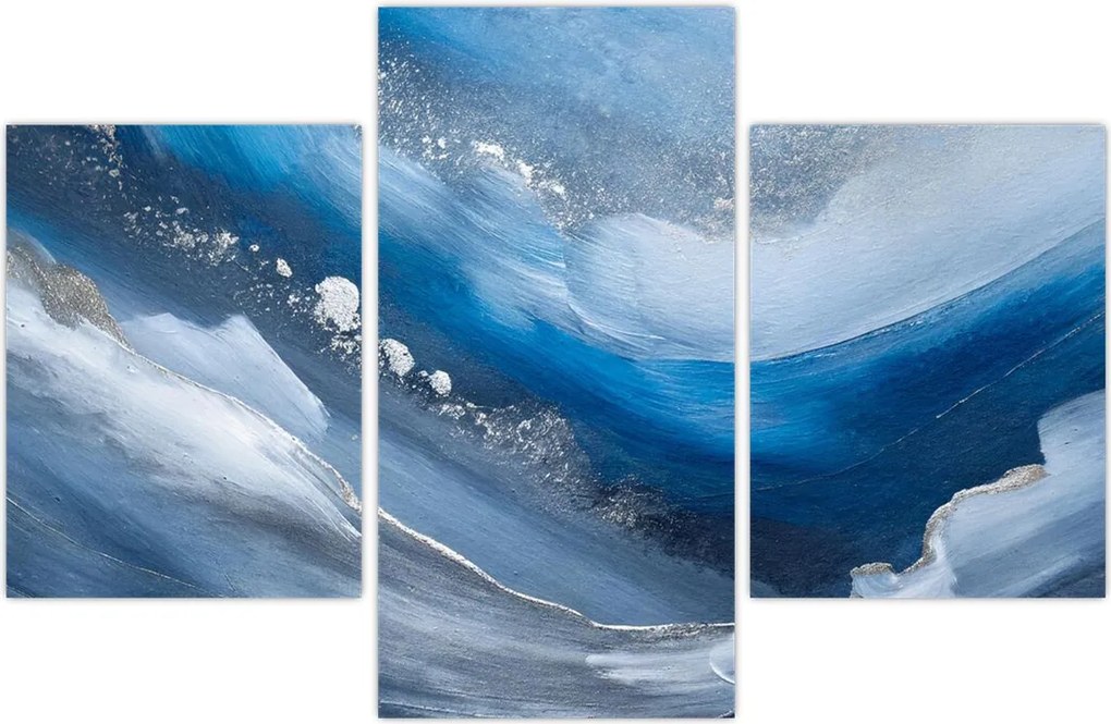 Tablou - Abstractizarea oceanului (90x60 cm)