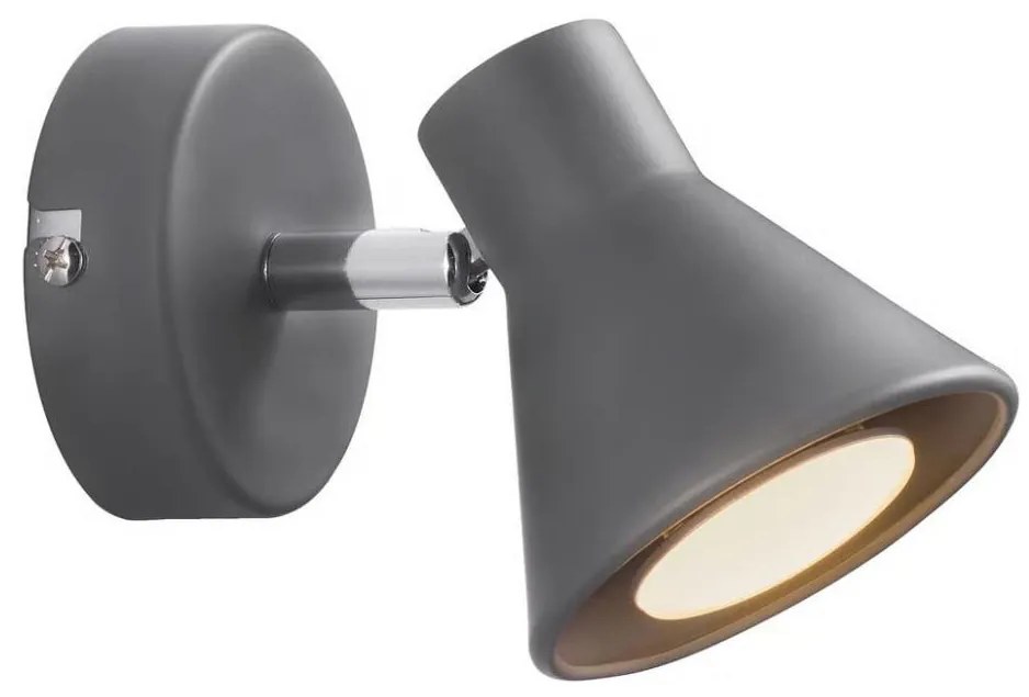 Nordlux - Aplică de perete EIK 1xGU10/35W/230V gri