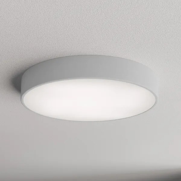 Plafonieră pentru baie CLEO cu senzor, 4 x E27, 24 W, 230 V, Ø 50 cm, IP54, gri