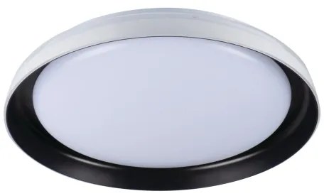 Plafonieră LED Kanlux 37319 NIFU LED/17,8W/230V d. 43 cm alb/negru