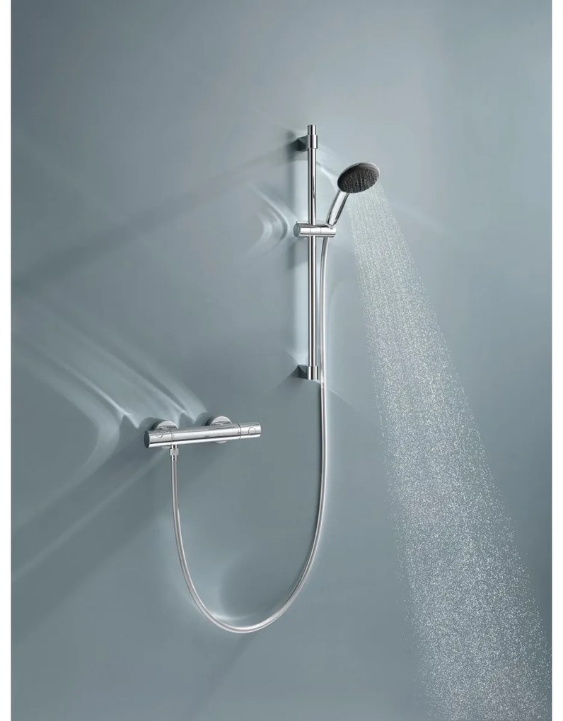 Grohe Precision Get baterie de dus perete da StarLight Chrome 34856000