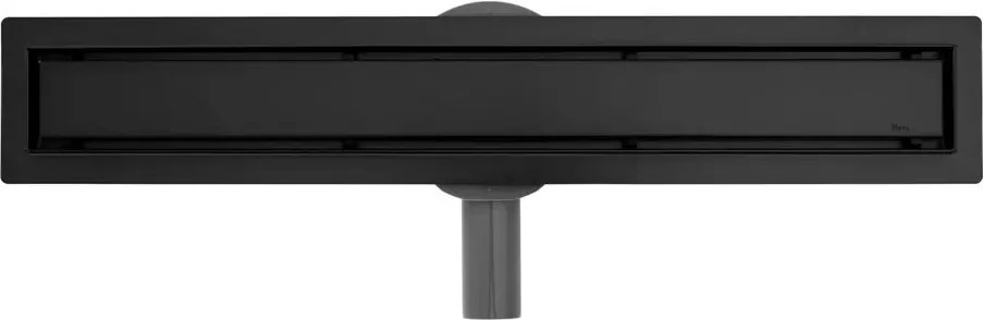 Set rigola pentru dus plus capac 50 cm Rea Neo Pro 2 in 1 negru
