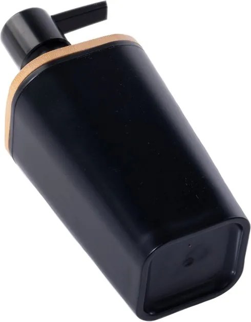 Dozator de sapun NATUREO 200 ml, negru
