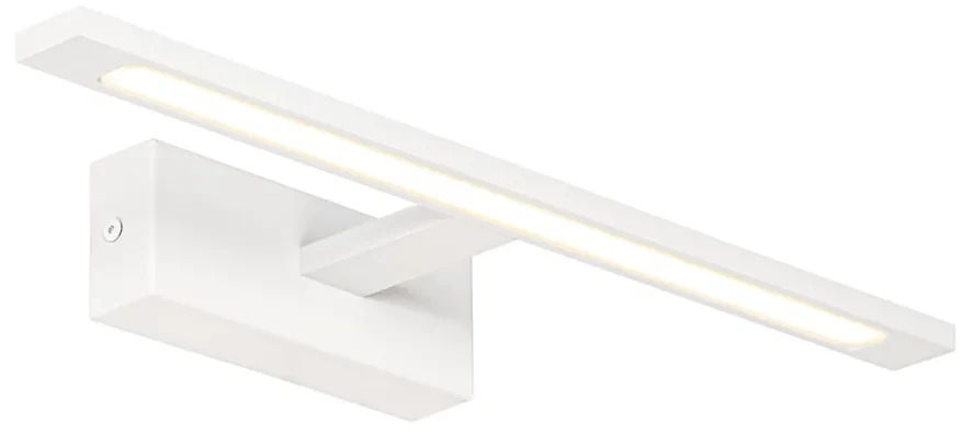 Aplică albă 41,5 cm cu LED inclus IP44 - Jerre