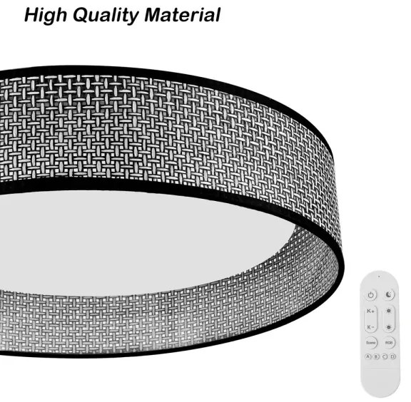 Immax NEO 07287L - Plafonieră LED LONA CCT dimabilă, 36 W / 230 V, Ø 45,5 cm + telecomandă