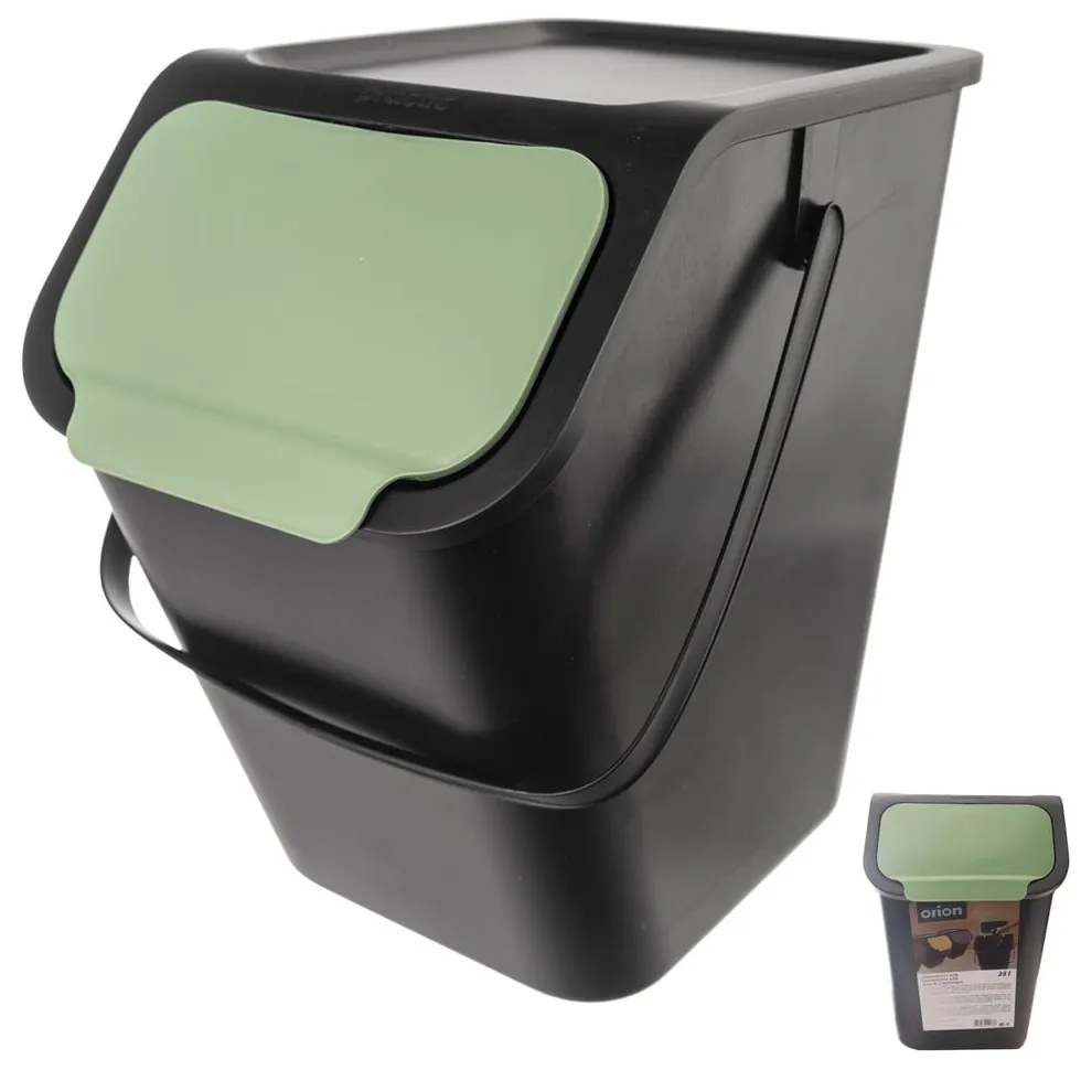 Coș de reciclare din plastic 25 l Bin – Orion