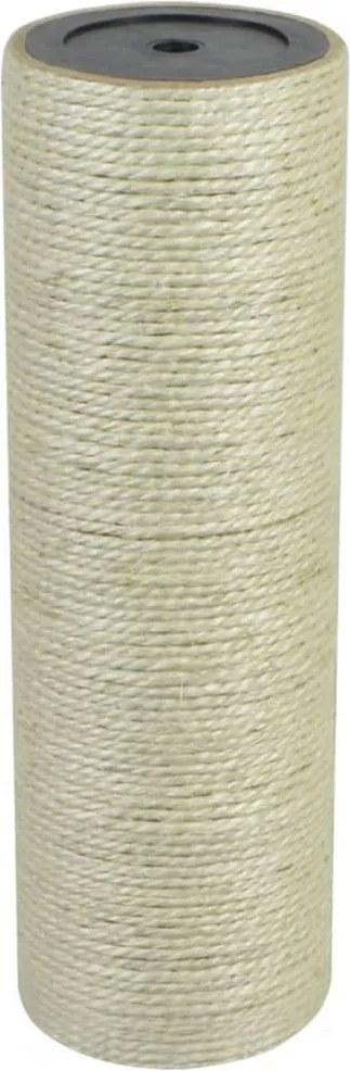 vidaXL Ansamblu de joacă pentru pisici 8x25 cm, 8 mm Bej