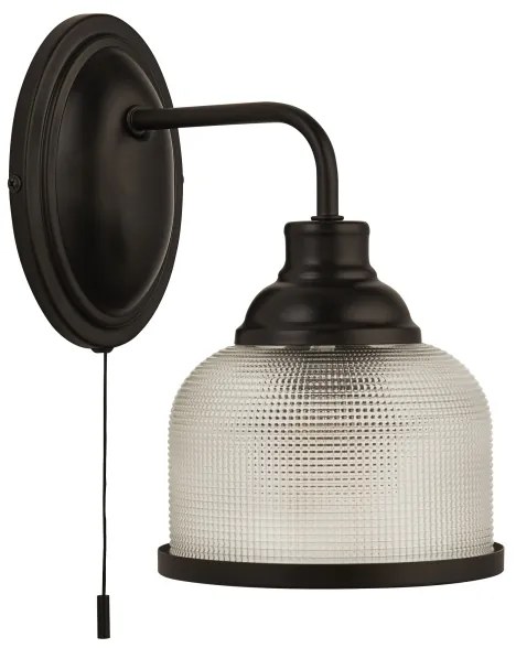 Lampă de perete Searchlight 2671-1BK HIGHWORTH 1xE27/60W/230V negru