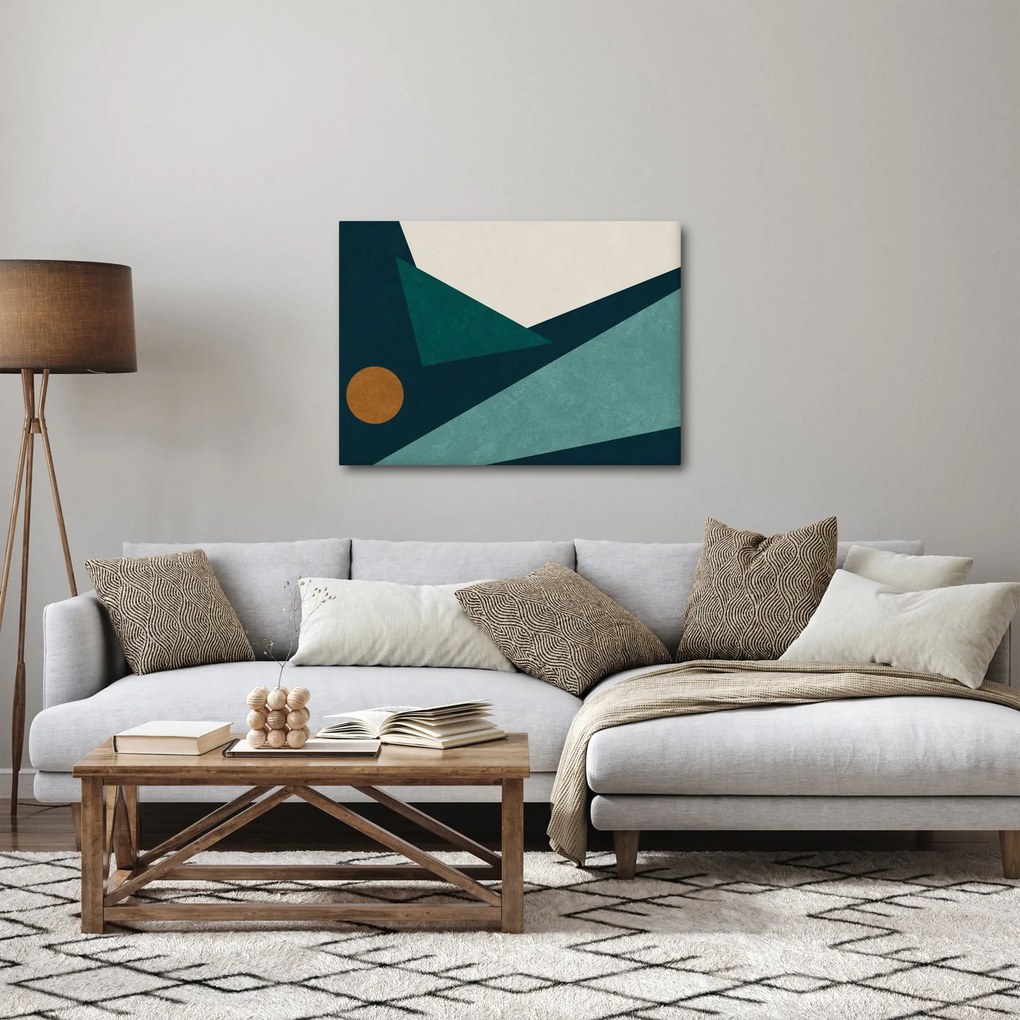 Tablou - Abstract cubic (70x50 cm)