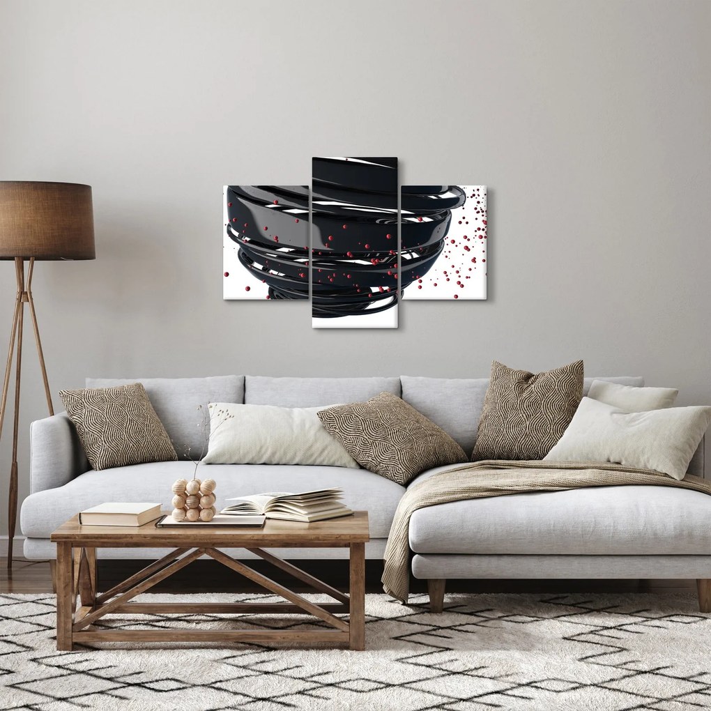 Tablou - Abstracției de glob pământen (90x60 cm)