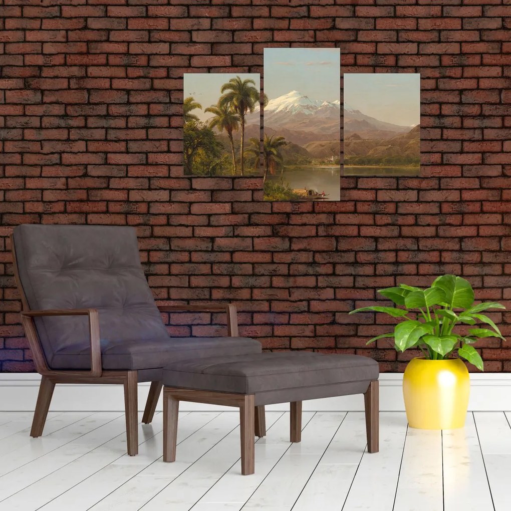 Tablou - Frederic Edwin Church, Tamaca Palms, reproducere (90x60 cm)