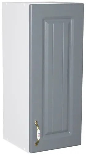 Corp superior 30 cu 1 usa Zebra MDF gri dungi
