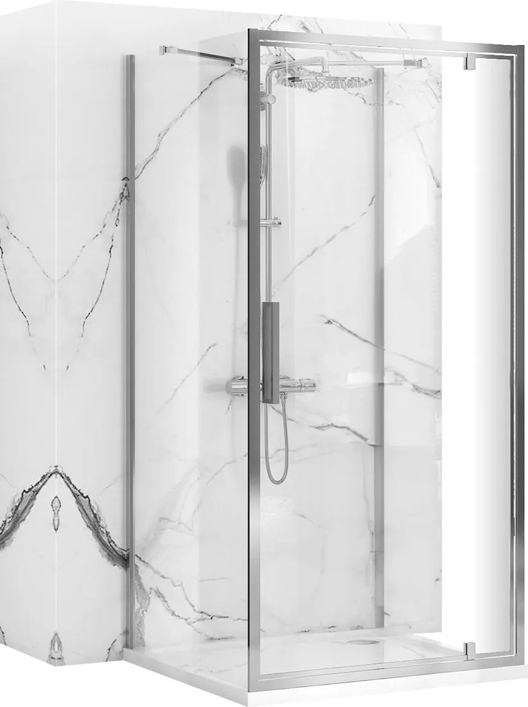 Cabina dus REA Rapid Swing Chrome