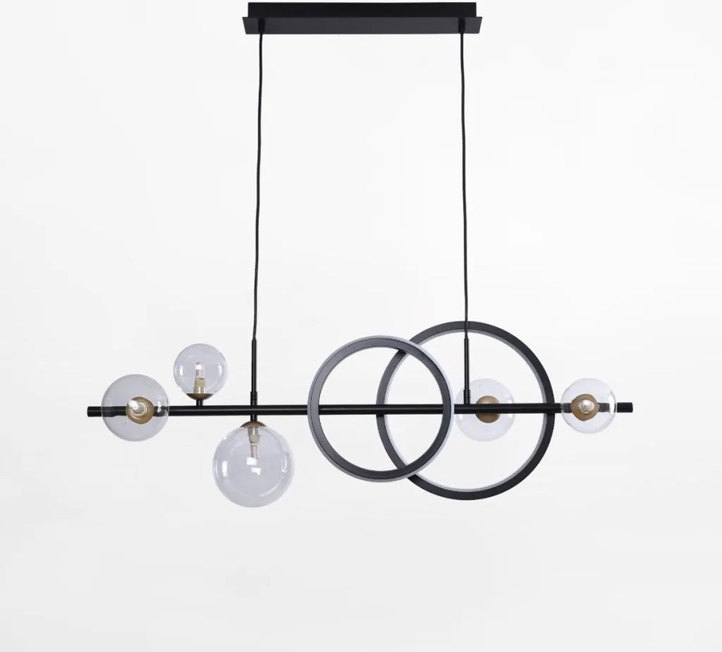Lustra moderna suspendata LED CCT TAREMI