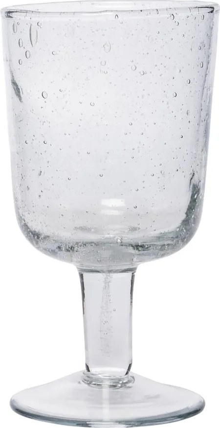 Pahar pentru vin, din sticla, H15 cm, Bubbles