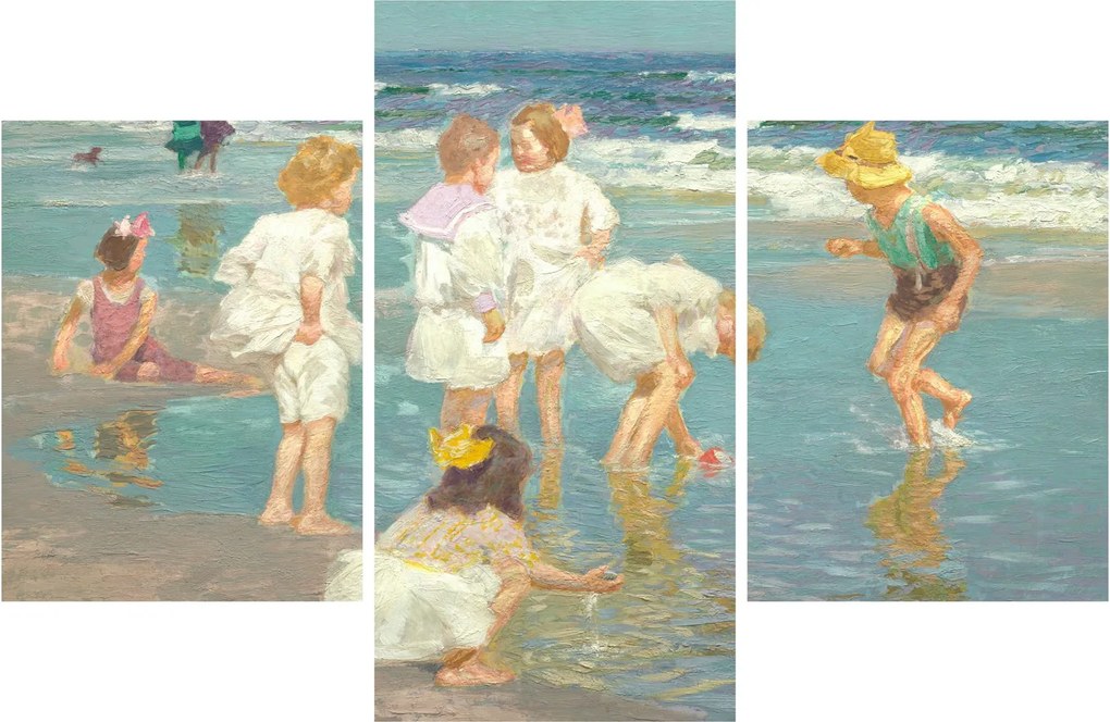 Tablou - Edward Henry Potthast, A Holiday, reproducere (90x60 cm)