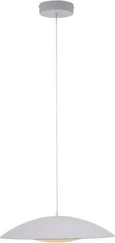 Schöner Wohnen 14607-16 - lustră LED dimerizabilă suspendată pe cablu LENTE, LED/23W/230V, Ø50 cm, albă