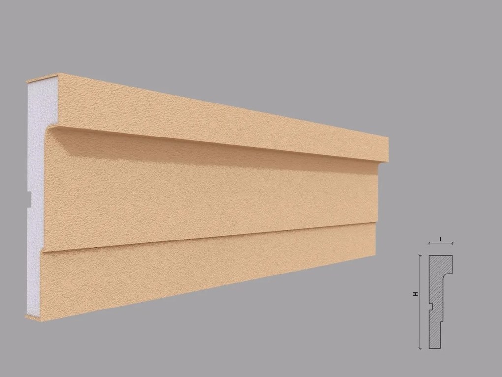 Ancadrament fereastra exterior FP112 dimensiuni 140x35x2000mm