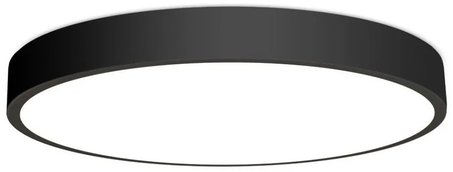 LED2 - Lampă plafon MONO LED 153W 230V 3000K/4000K negru dimabilă