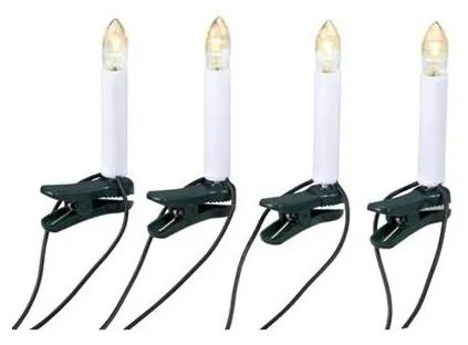 Instalație LED de Crăciun de exterior ALBUS 20xLED/4xAA 9,5m IP44 alb cald Markslöjd 702964
