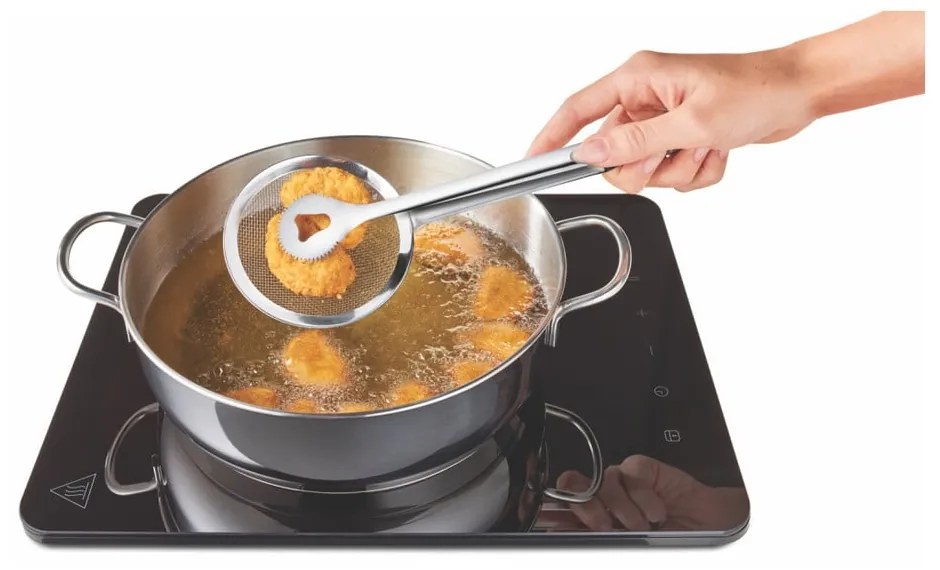 Clește din oțel inoxidabil Metaltex Tongs