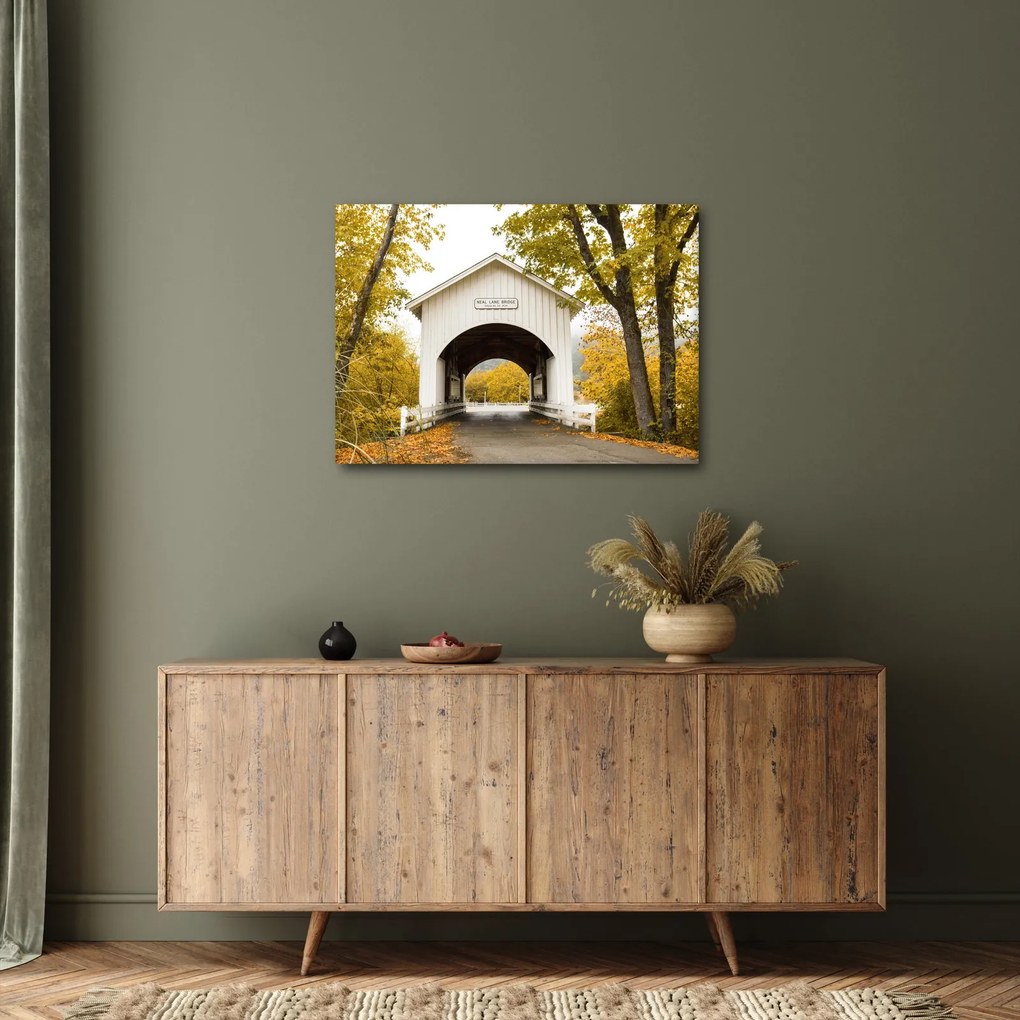 Tablou cu podul în Oregon (70x50 cm)
