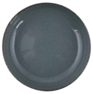 Set de veselă, 18 piese, porțelan, albastru