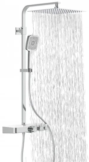 Schütte 60530 - Set de duș OCEAN cu baterie termostatică, crom lucios