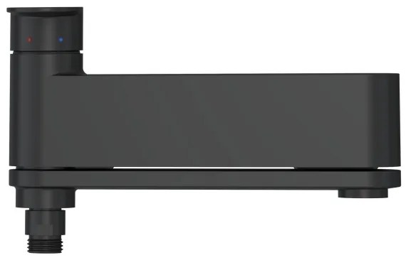 Ravak X070463 - Baterie de cadă CHROME neagră