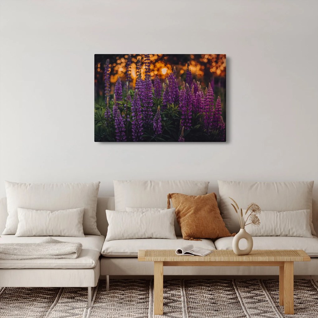 Tablou - Flori de lupin (90x60 cm)