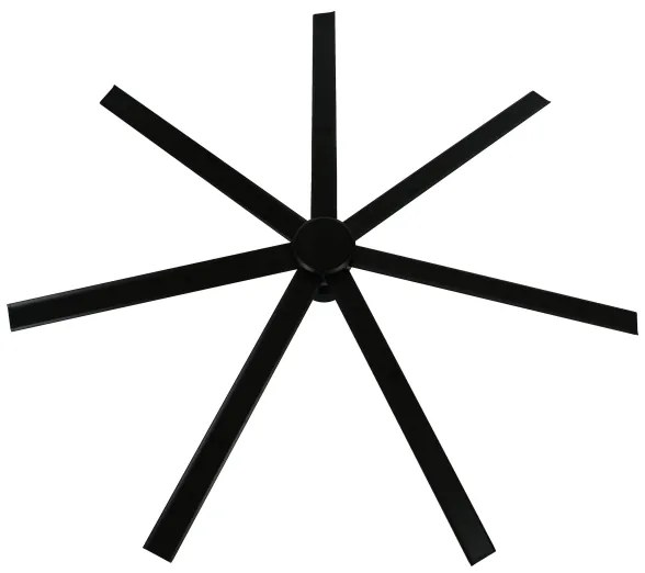 Ventilator de tavan Lucci air 21610949 ATLANTA 1xGX53/12W/230V negru + telecomandă