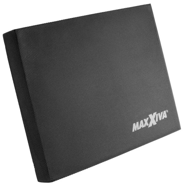 MAXXIVA Pernă de echilibru 40 x 50 x 6 cm, neagră