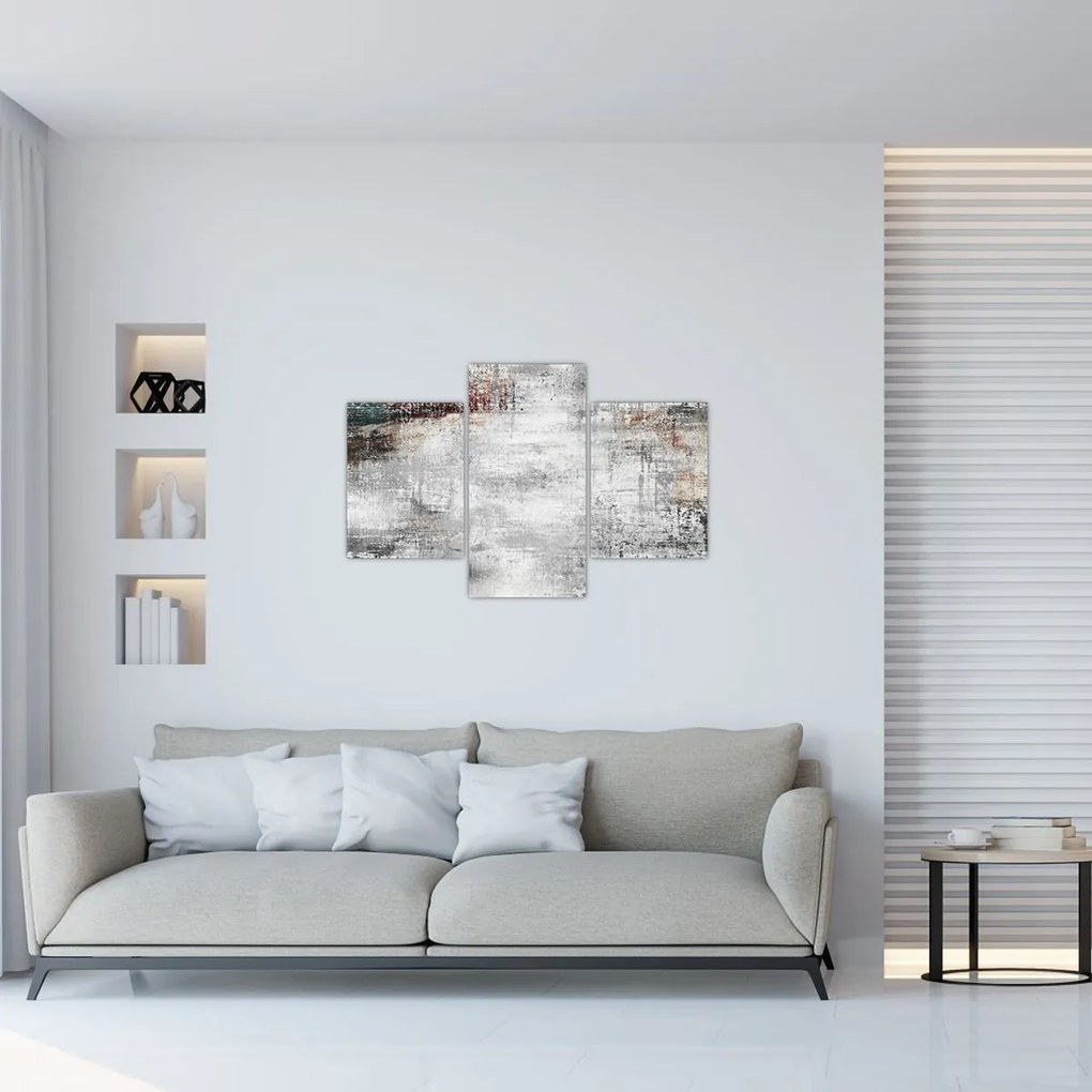 Tablou - Abstract pânză texturată (90x60 cm)