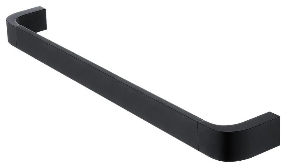 Suport de perete pentru prosoape NIMCO NKC 30046-90 NIKAU 49 cm negru mat