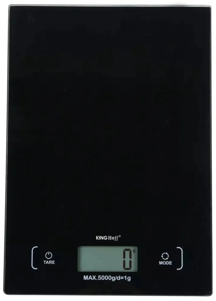 Cantar de bucatarie 5 kg negru Kinghoff KH1823