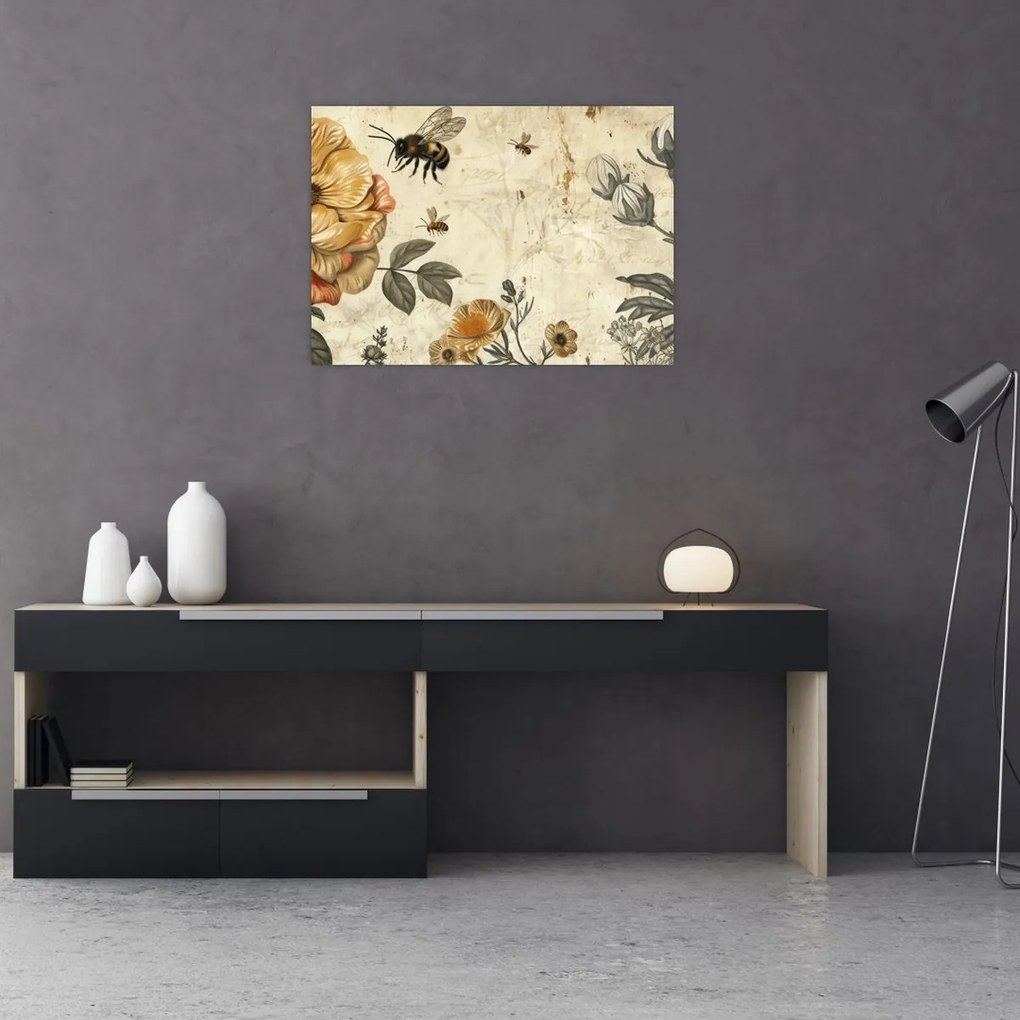 Tablou - Pajiștea albinelor (70x50 cm)