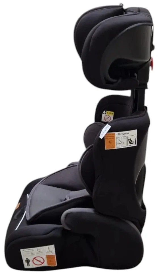 Scaun Auto 2 in 1 pentru copii Baby Care™ HC01, Transformabil in inaltator auto, 9-36 kg, Omologare R129 i-Size, Spatar detasabil, Sistem de prindere