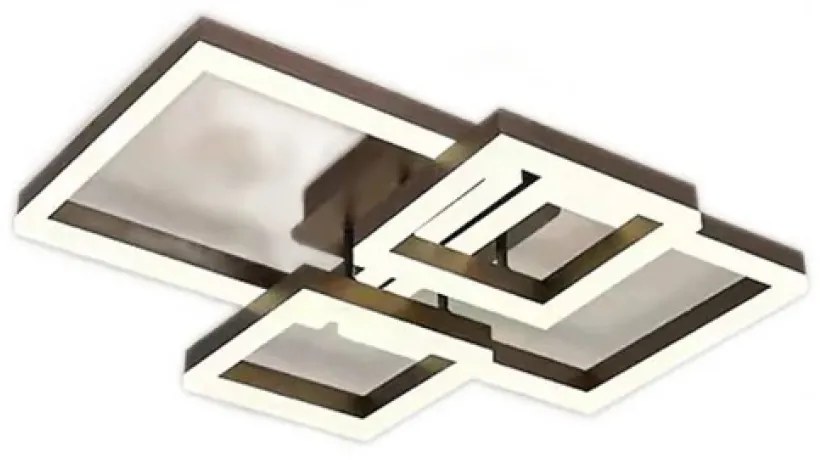 Lustra LED Cu Telecomanda, Elit's EsnF2341r,Maro, 160w, 65 cm