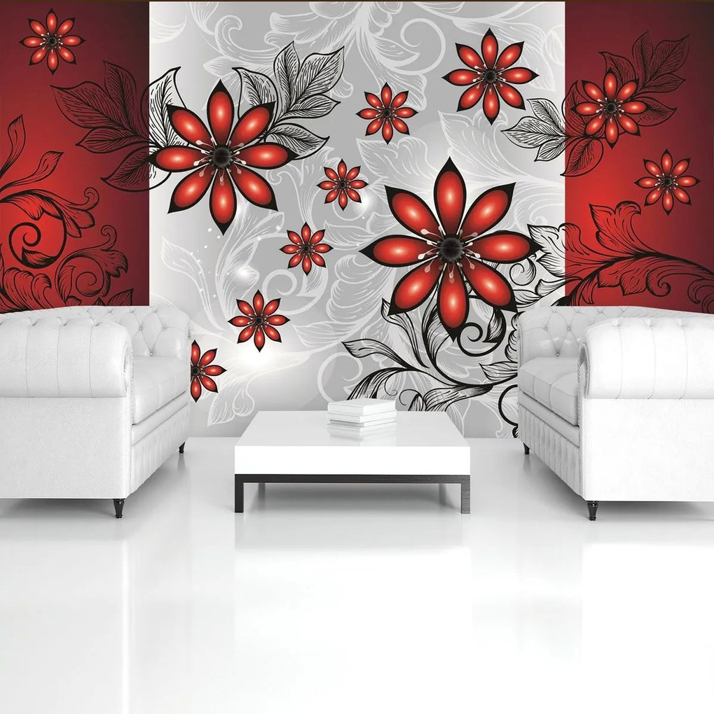 Fototapet - Flori (254x184 cm)