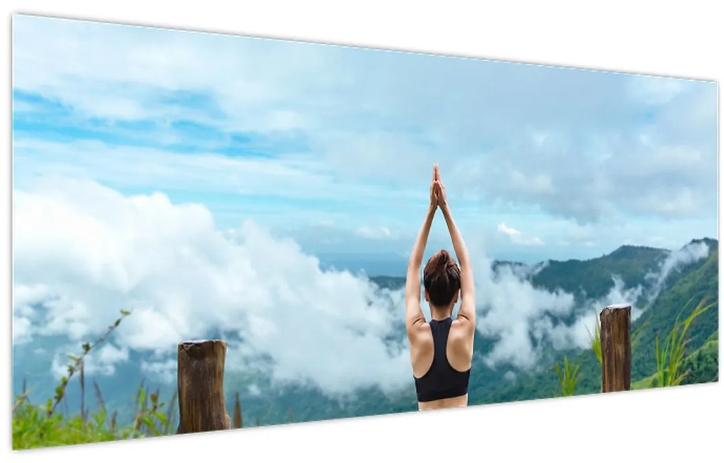 Tablou - Yoga (120x50 cm)