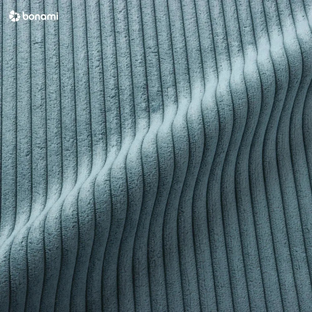 Teren de joacă din spumă turcoaz 6 buc. din catifea reiată înălțime 40 cm 100x35 cm Montessori – Meowbaby