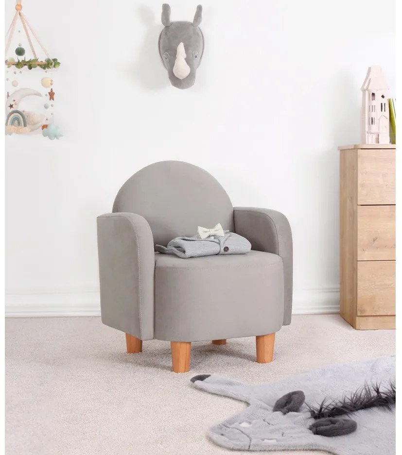 Scaun pentru copii Nock - Grey